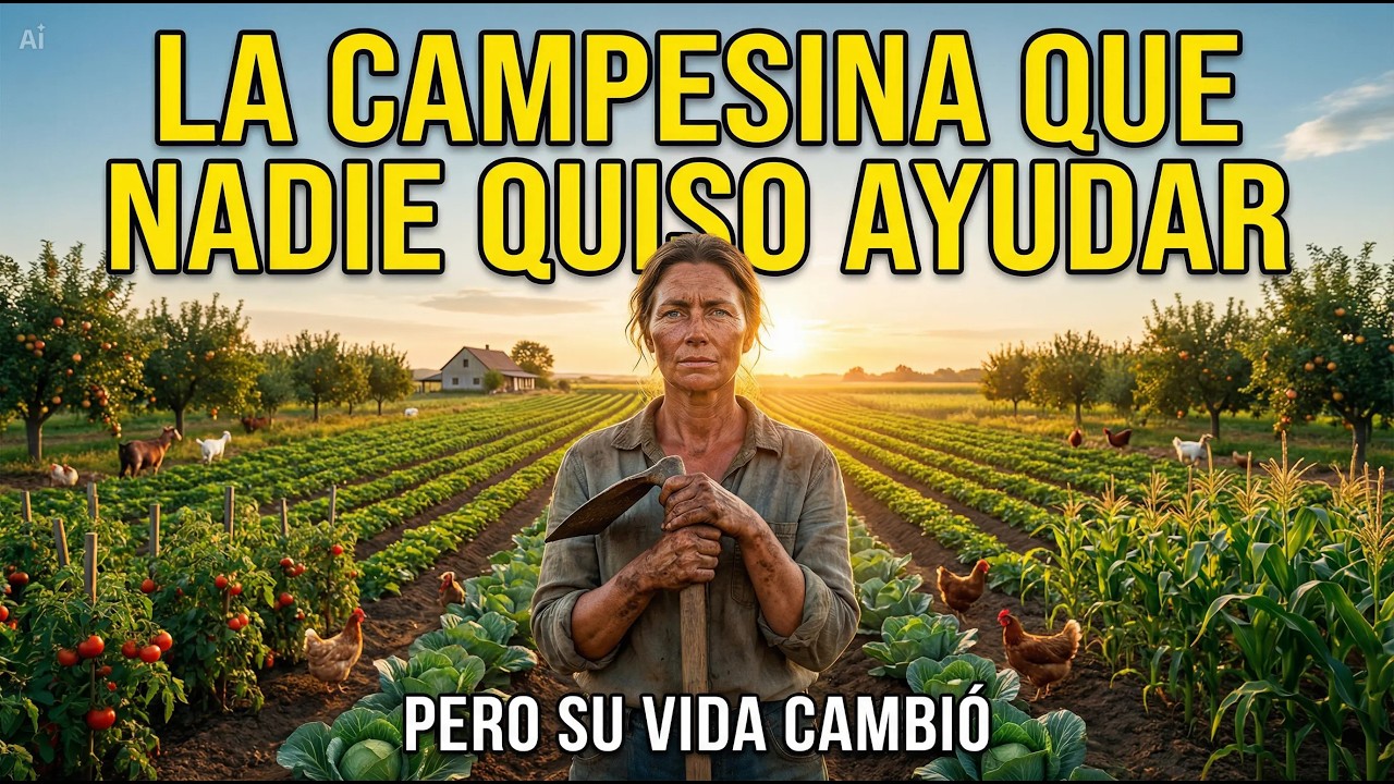 La Campesina que Trabajó Sola Su Tierra… y Sorprendió a Todo el Pueblo