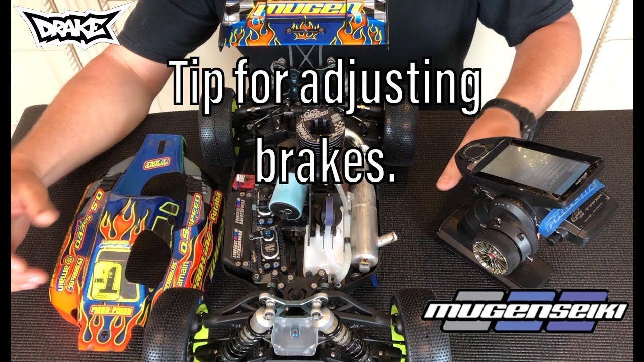 Adam Drake shows a tip for adjusting brakes.