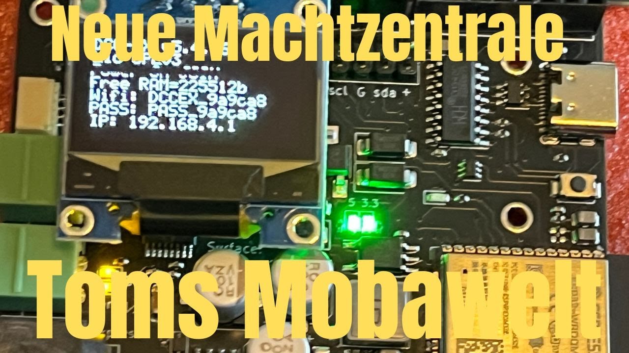 EX-CSB1: Integrierte DCC-Zentrale mit USB/WiFi & Booster-Funktion