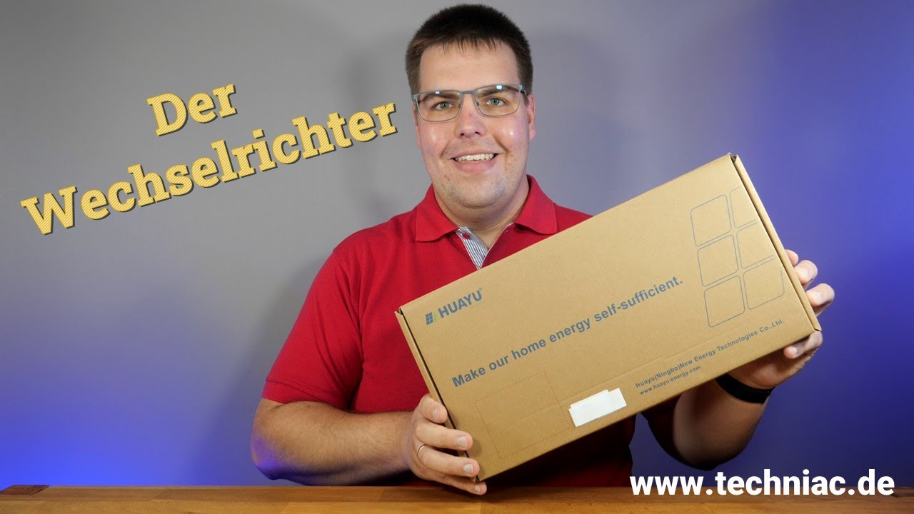 Balkonkraftwerk &ndash; Der Modulwechselrichter &ndash; HUAYU &ndash; HY-600-Plus &ndash; Techniac