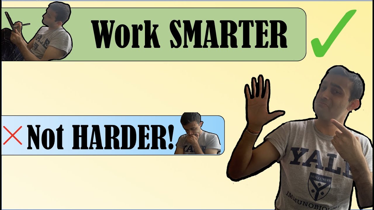 5 WAYS to Work SMARTER! (Next Level Time Management Tips!)