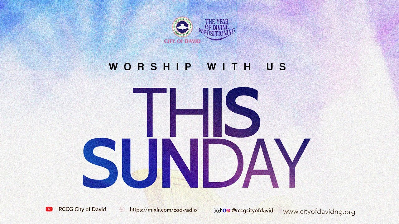 RCCG City of David Sunrise Service || 25th January 2026 || 8am WAT