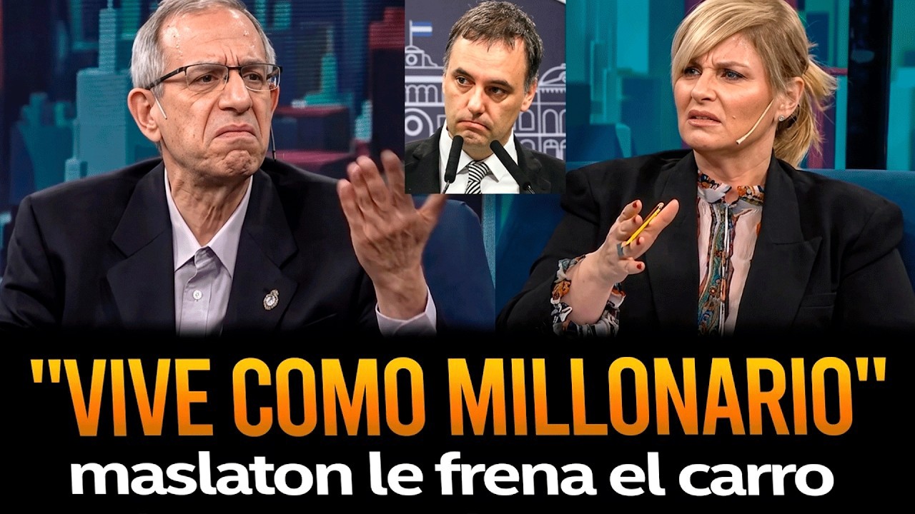 MASLAT&Oacute;N le canto la verdad en la cara a MANGUEL sobre el caso Adorni