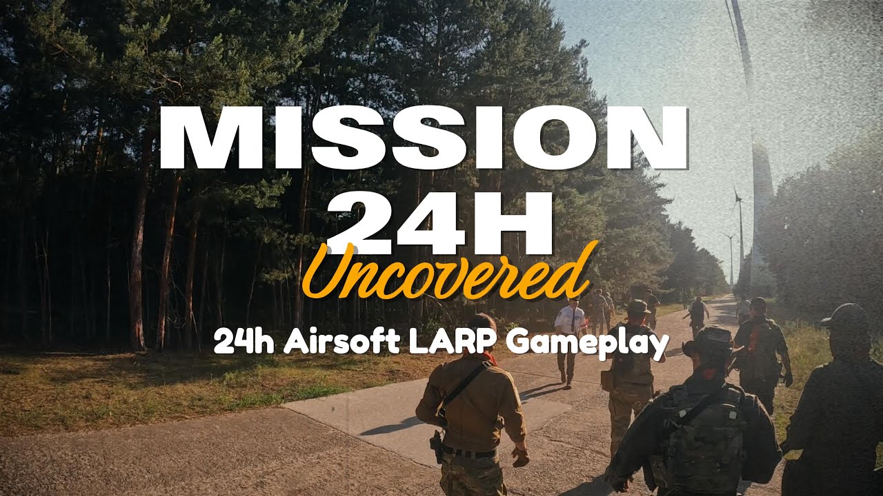 Mission 24h Gameplay LARP Airsoft Event (und ein Tag zu früh da, mit 12h Biwak in Mahlwinkel 🤣)