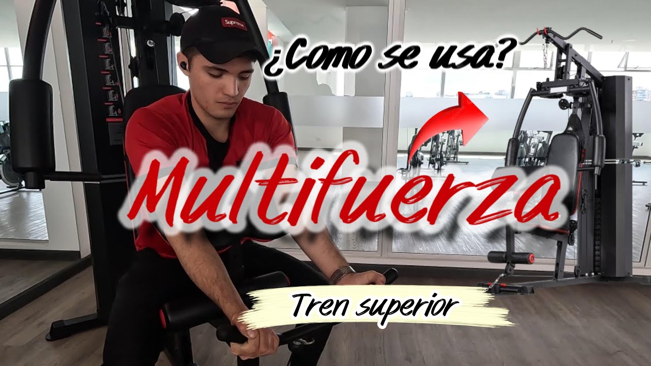 COMO usar_la MAQUINA MULTIFUERZA (Multigimnasio).