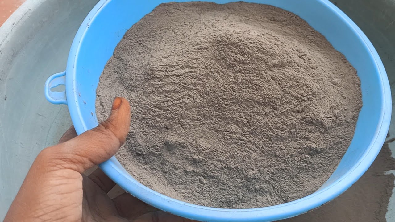 tutorial of pure cement hand made