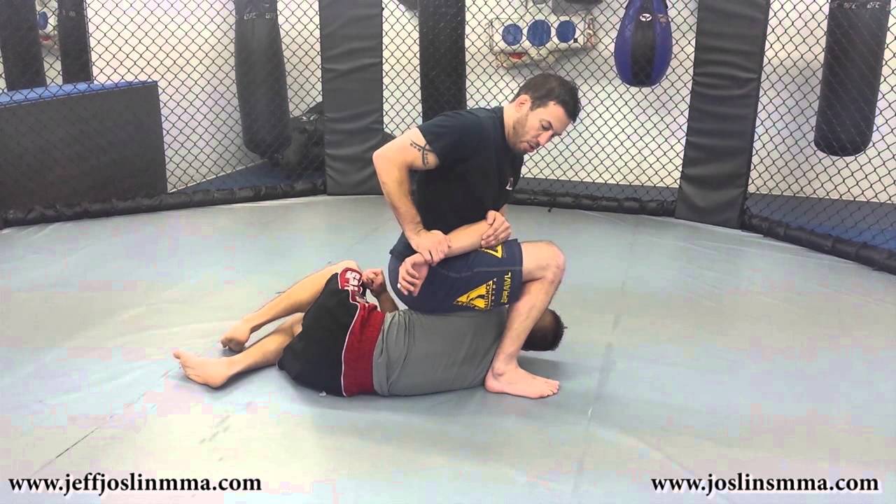 Side Control Technique - Omoplata vs. Underhook Turn to Knees Escape Attempt (BJJ, MMA, No-Gi)