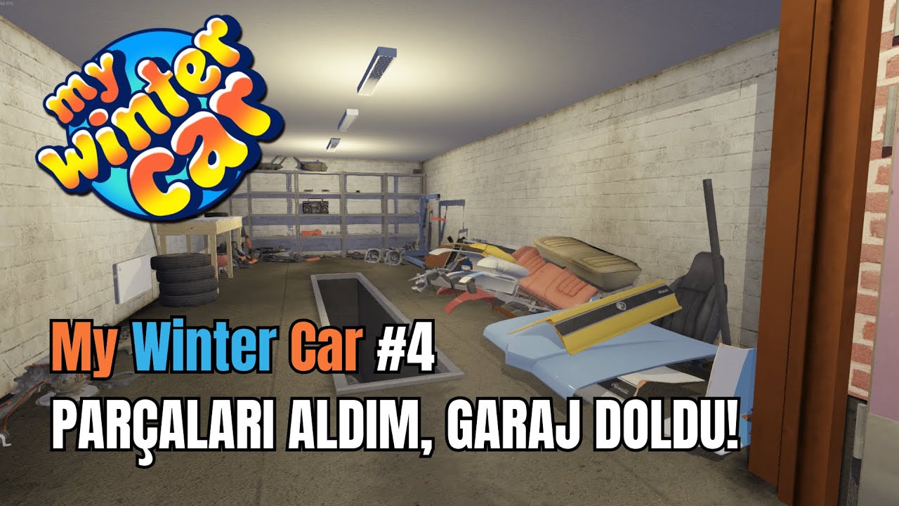 Parçaları Aldım, Garaj Doldu | My Winter Car #4