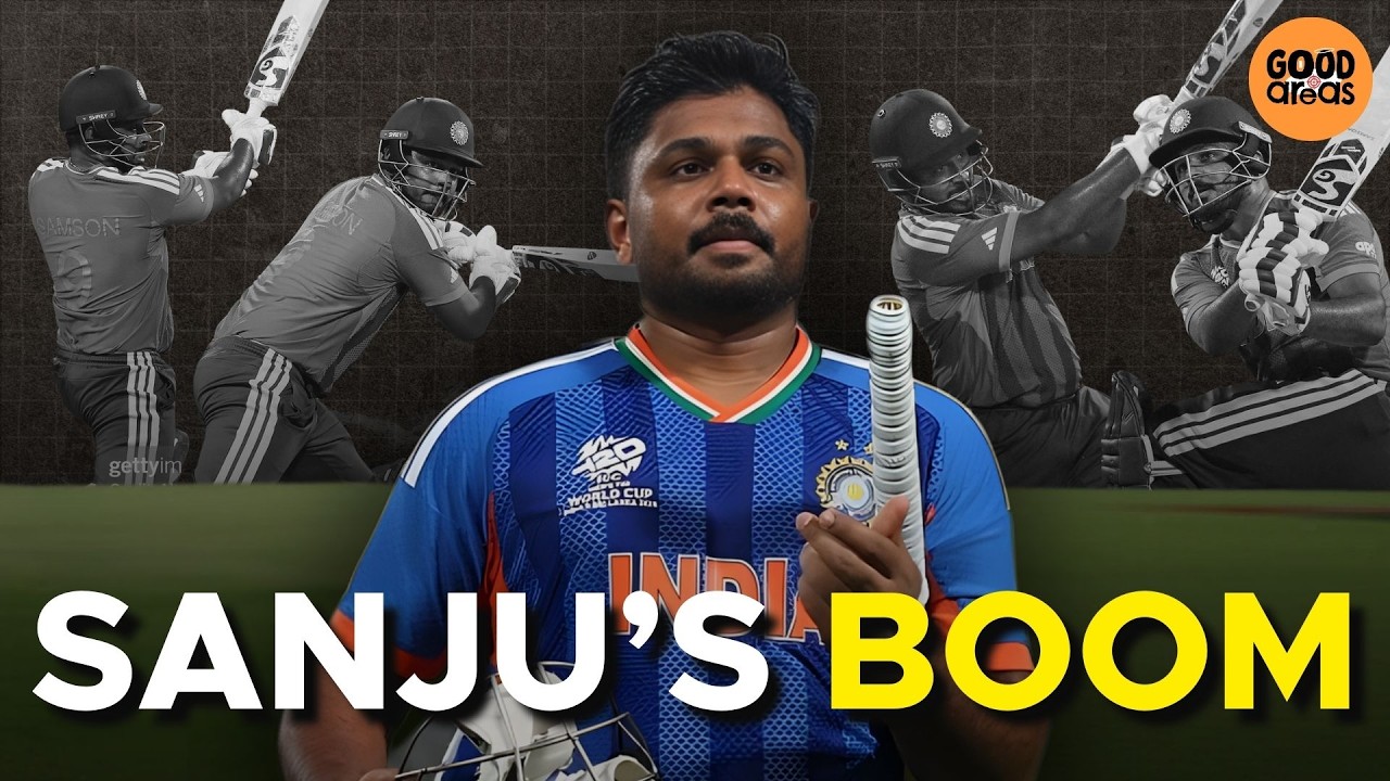 Sanju Samson's boom | #indvswi #t20worldcup