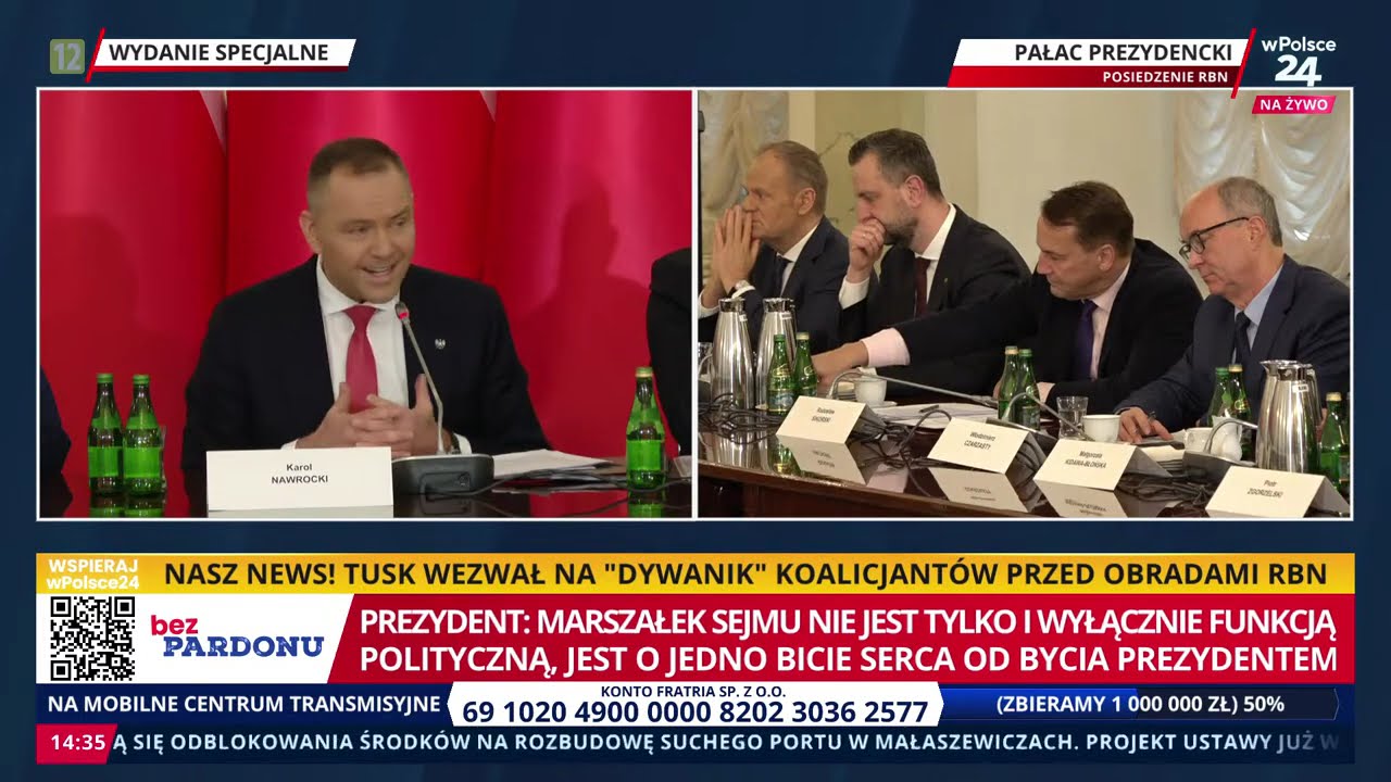 Nawrocki ostro punktuje Czarzastego i Tuska! 