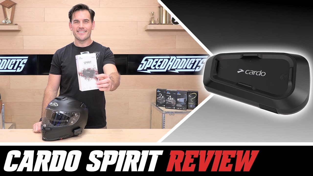 Обзор Bluetooth-гарнитуры Cardo Spirit на SpeedAddicts.com