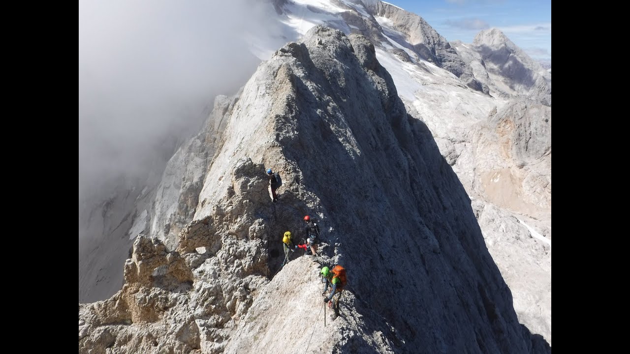 I Sirboni VIA FERRATA ETERNA La Marmolada