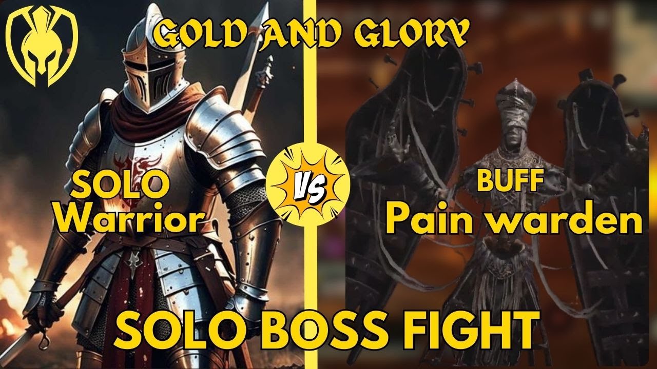 Gold and Glory: HOW TO SOLO PAIN WARDEN (WARRIOR EDITION)