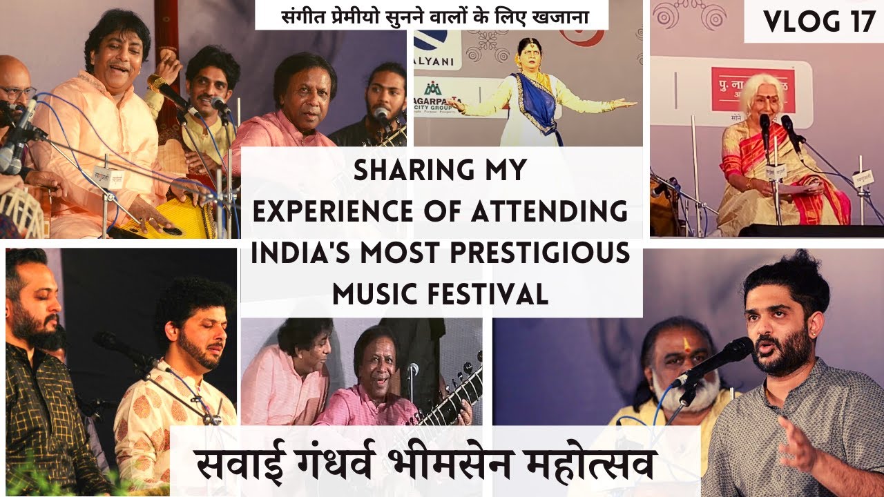 Vlog 17 | Sawai Gandharva Bhimsen Mahotsav 2022 | Sid Sriram | Ustad Rashid Khan | Mahesh Kale