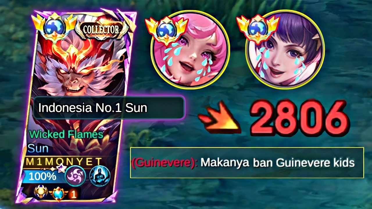 HIRO CICI LEPAS?? JANGAN PANIK, CUMA SUN SOLUSINYA 😱 | MOBILE LEGENDS