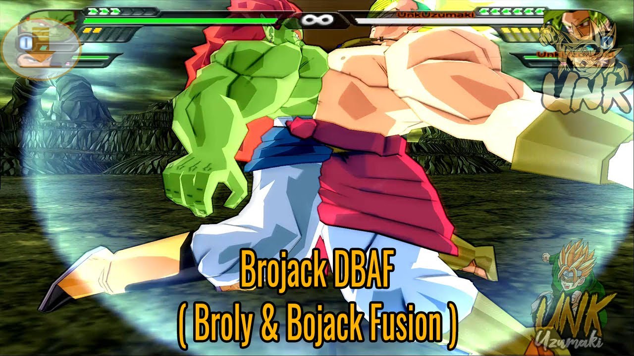 Brojack DBAF ( Broly & Bojack Fusion )【 MOD DBZ Budokai Tenkaichi 3 PS2 】