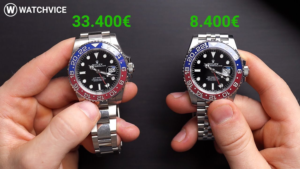 ROLEX PEPSI: STAHL oder WEISSGOLD? 126710BLRO vs 116719BLRO Preise, Daten & mehr!