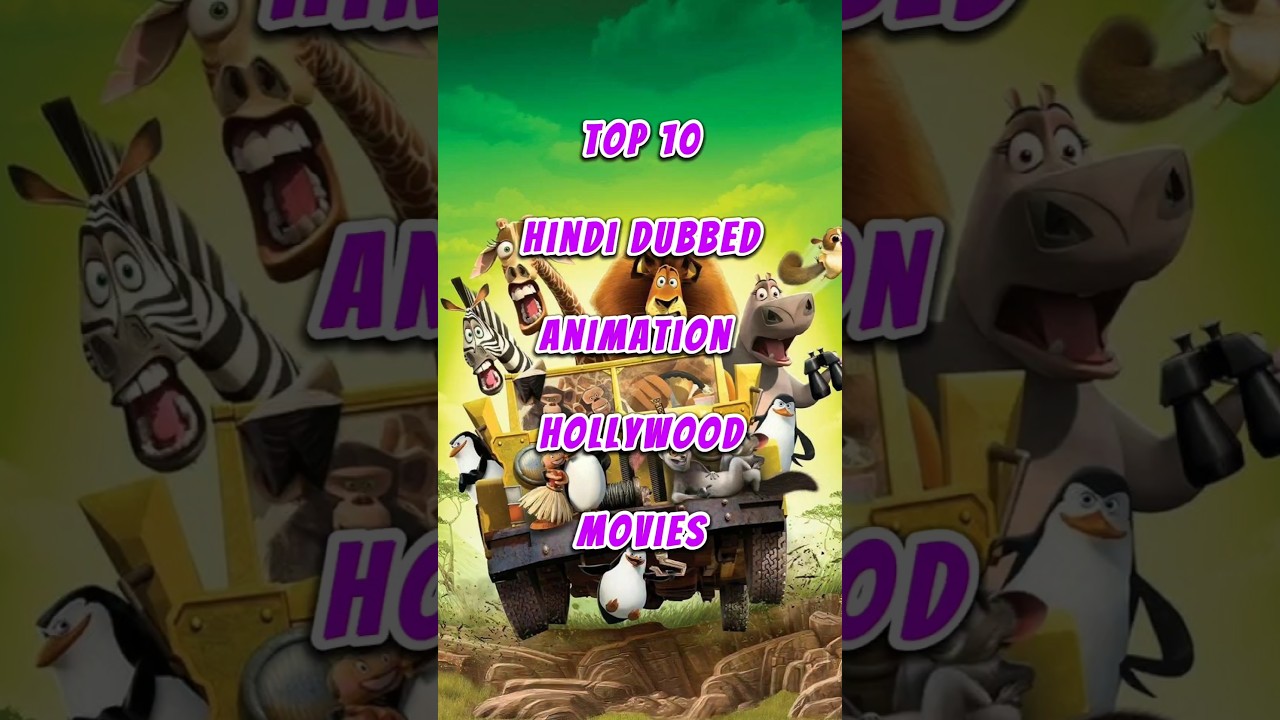 Top 10 Animated Hindi Dubbed Movies | Top 10 Best Cartoon Animation Movies | S26 Movies