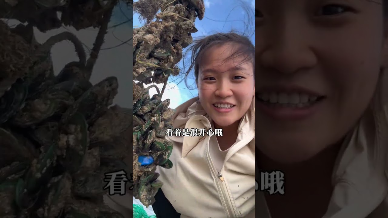 遇上一年一次的赶海最低潮，小芬学长约上亲朋好友出发去赶海，退潮退的只有沙滩海都看不到了，海螺海胆海鱼螃蟹都暴露了出来，捡到停不下来，突然发现一大堆青口泛滥了……#赶海 #家庭日常 #湛江 #海鲜