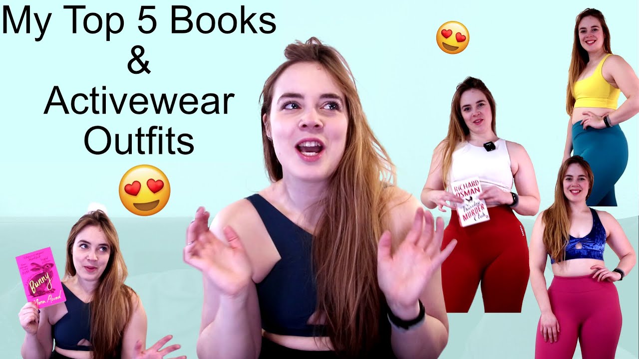 Matching My Activewear To My Top 5 Books of 2023 | Try On & Review