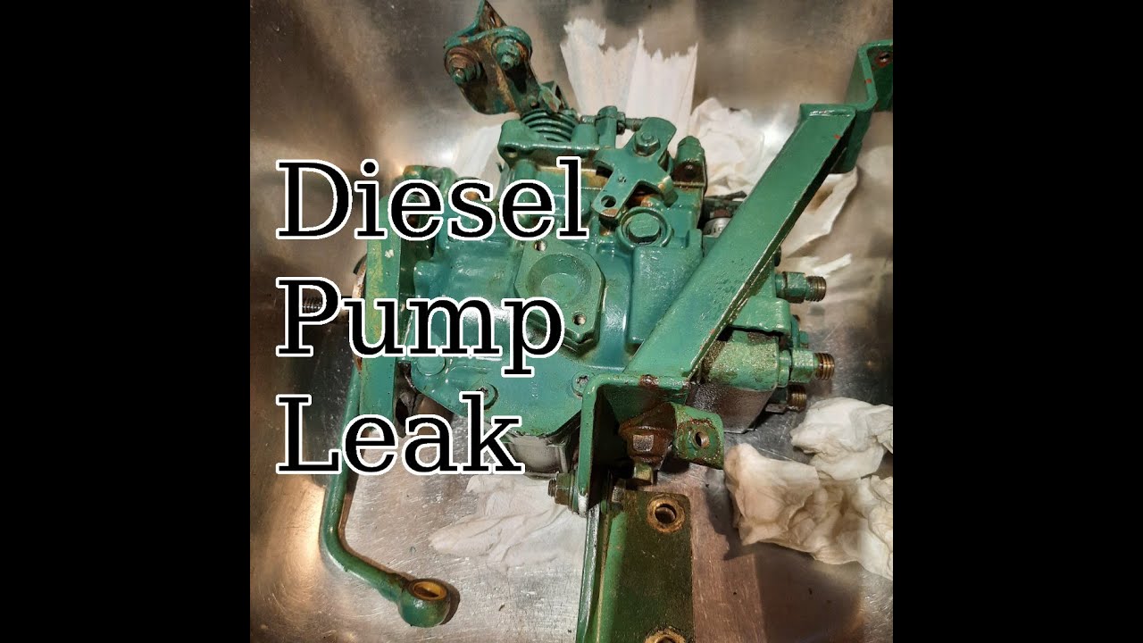 62 - Diesel pump leak (36' Colin Archer)