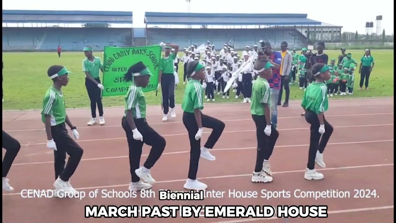 Emerald March Past #Interhouse #sports #competition #2024