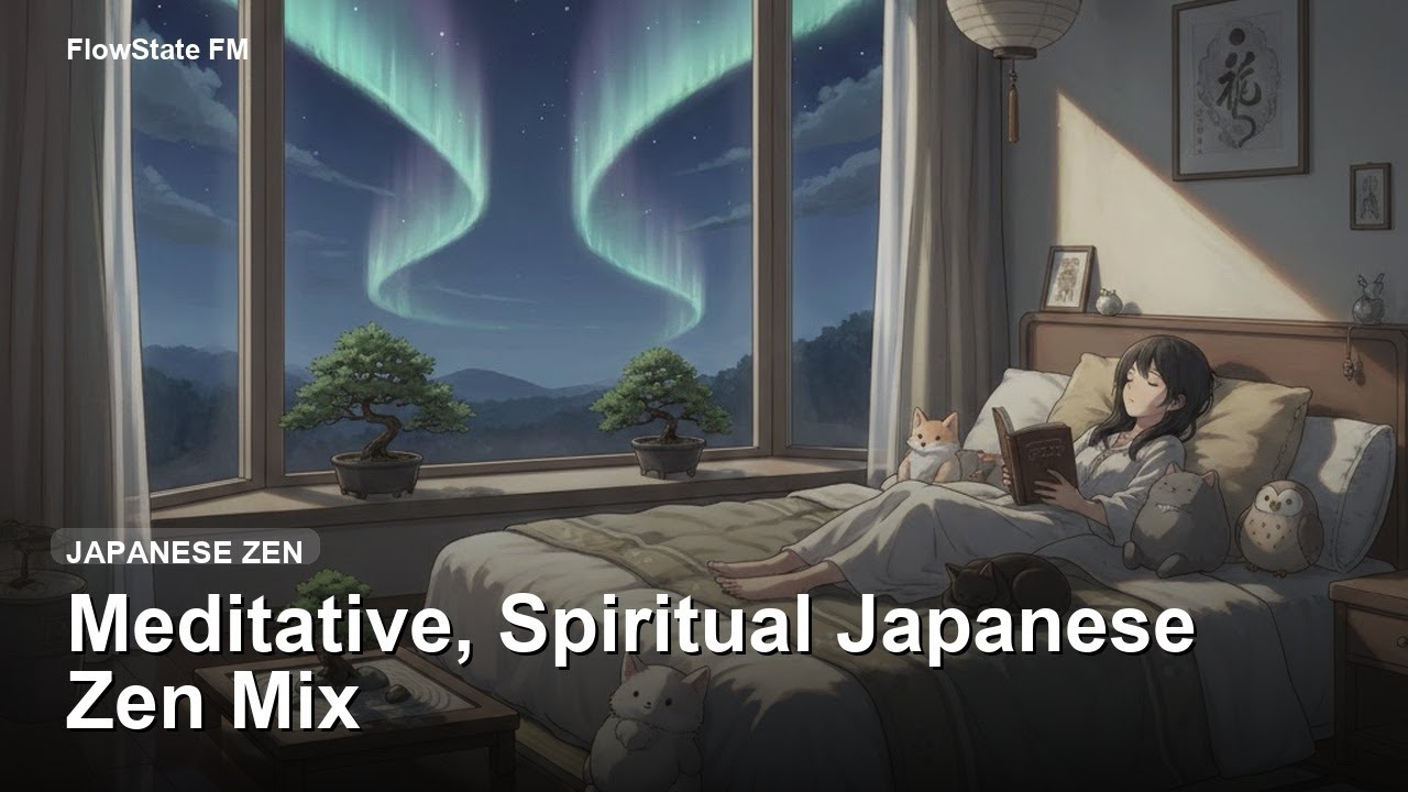 Japanese Zen BGM Mix для сна 【1 Hour】