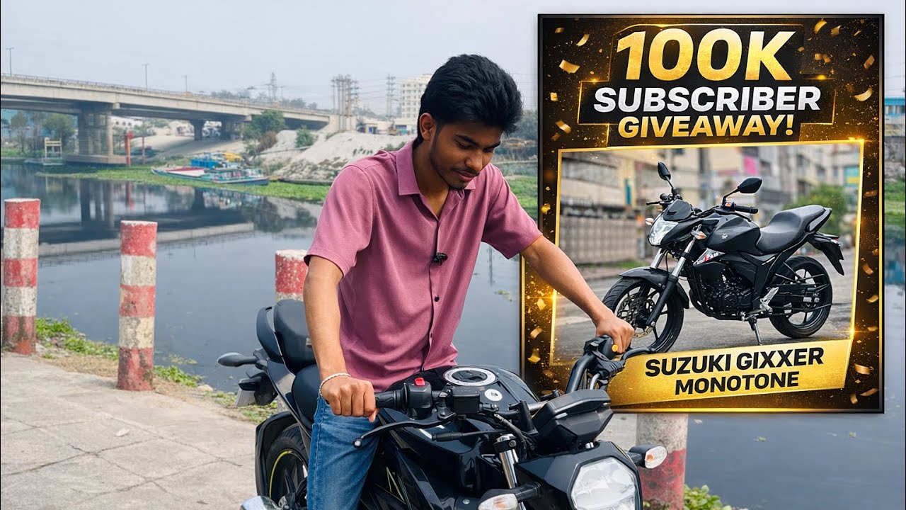 Give 100k subscribers I give Bike 🏍️ ॥ 50/38 day challenge ॥Bear go vlog 🐻‍❄️