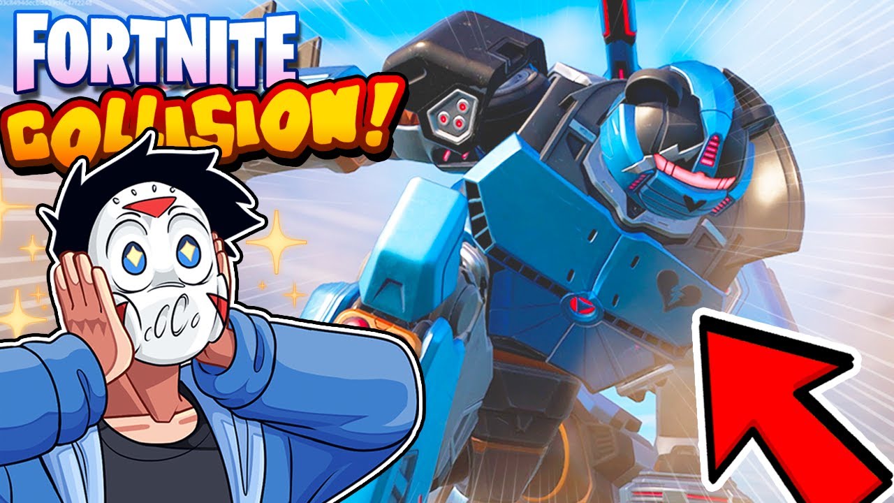 H2O DELIRIOUS REACTION TO THE EVENT! (Fortnite Collision & Mecha Teddy Returns)