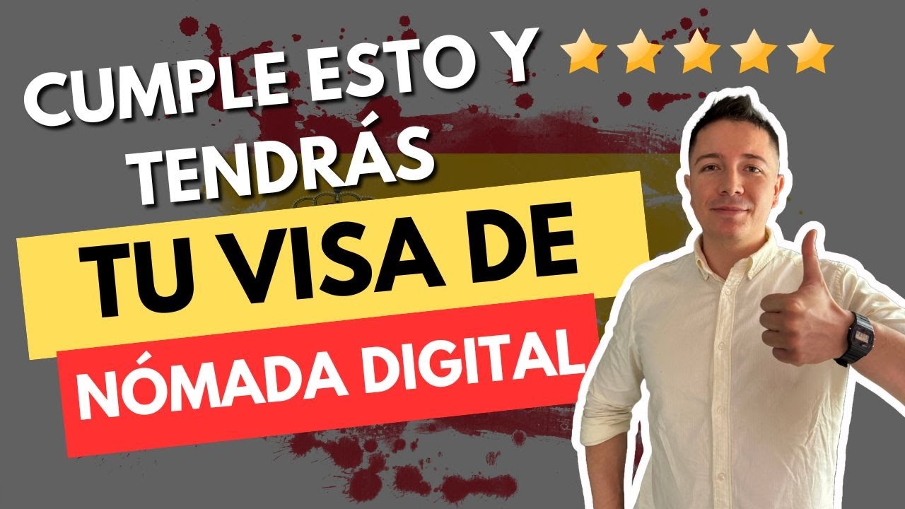 REQUISITOS visa NÓMADA DIGITAL en ESPAÑA | Lo que NO te CUENTAN ⚠️