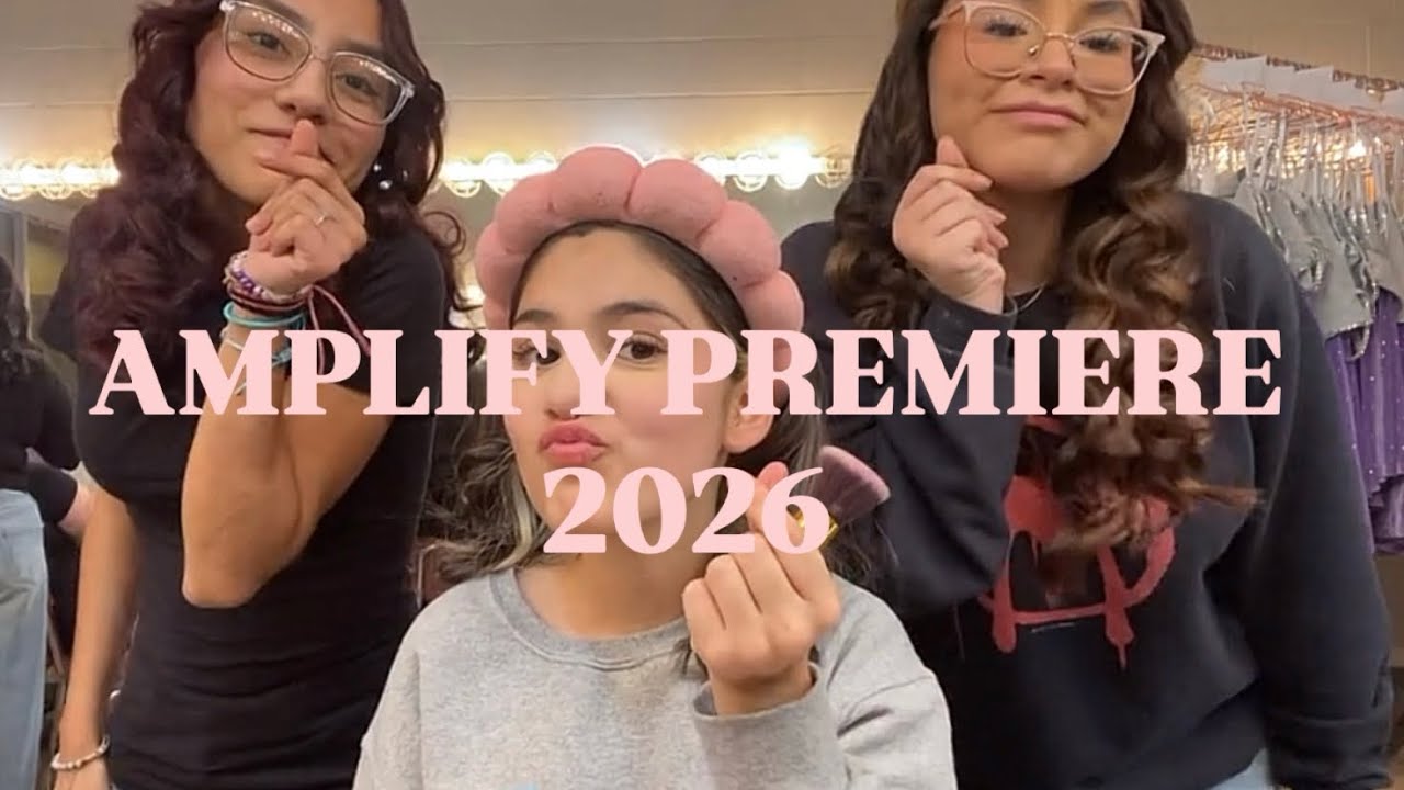 vlog amplify’s 2026 premiere w me!!