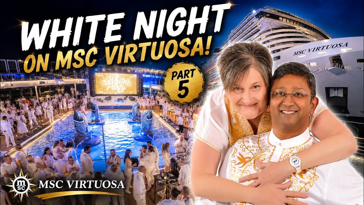 MSC Virtuosa Cruise Part 5: MDR Breakfast, Thermal Spa Tour & White Party Fun!