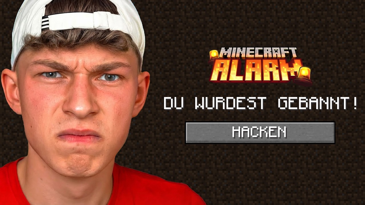 ALVI Campt mich AB in MINECRAFT ALARM 🚨