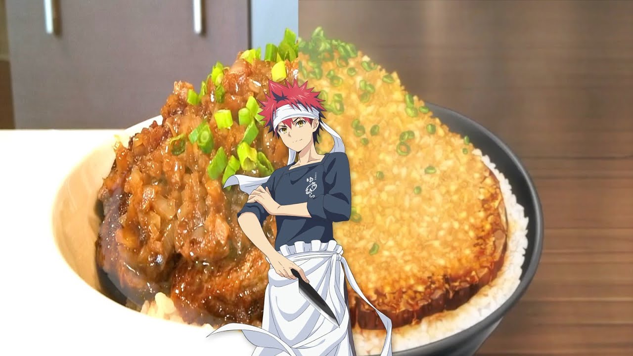 FOOD WARS REAL | Chaliapin Steak shokugeki no souma 食戟のソーマ | anime food vs reality - Soma Yukihira