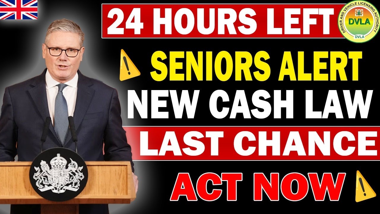 🚨 UK Seniors Alert: Only 24 Hours Left Before New Cash Rules Start!