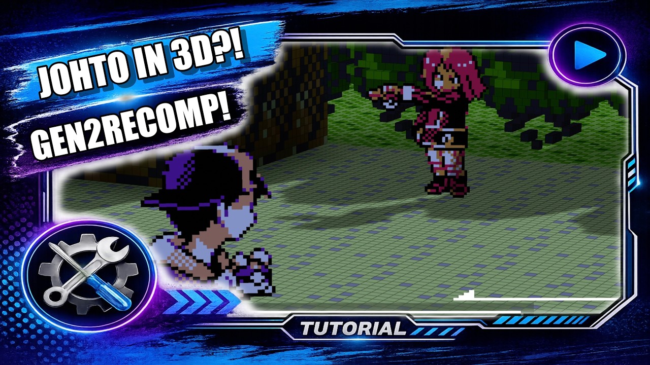 Pok&eacute;mon Gold & Silver in FULL 3D?! 🤯 | Gen2Recomp Voxel Mod