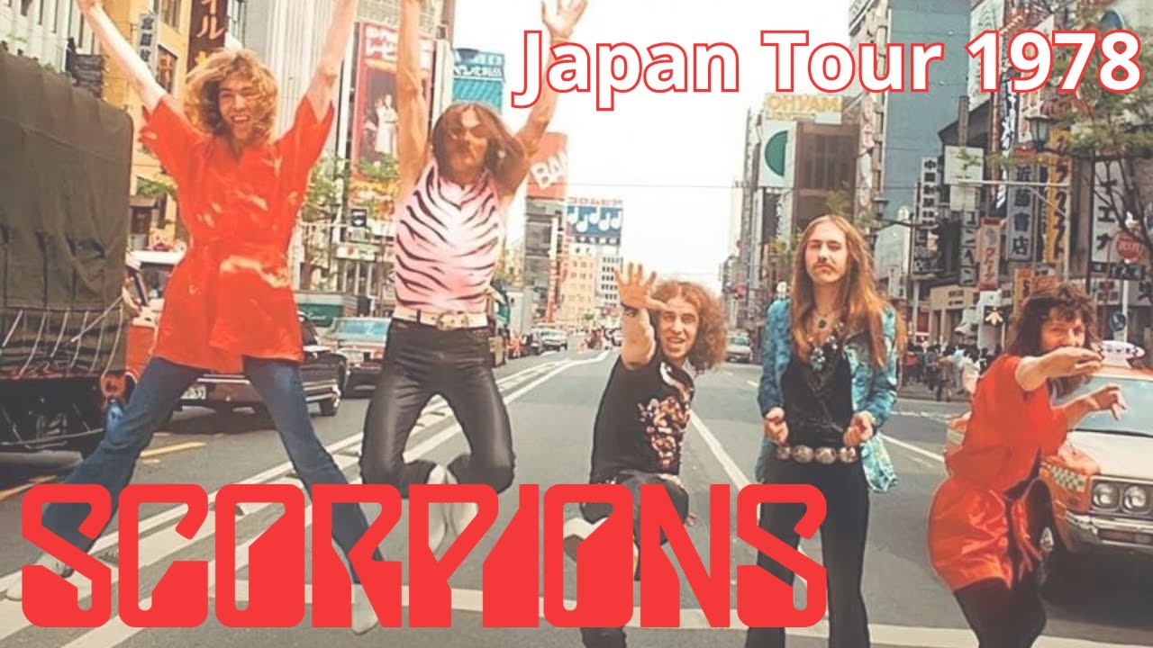 SCORPIONS - Japan tour 1978 (Uli Jon Roth Super 8 footage)