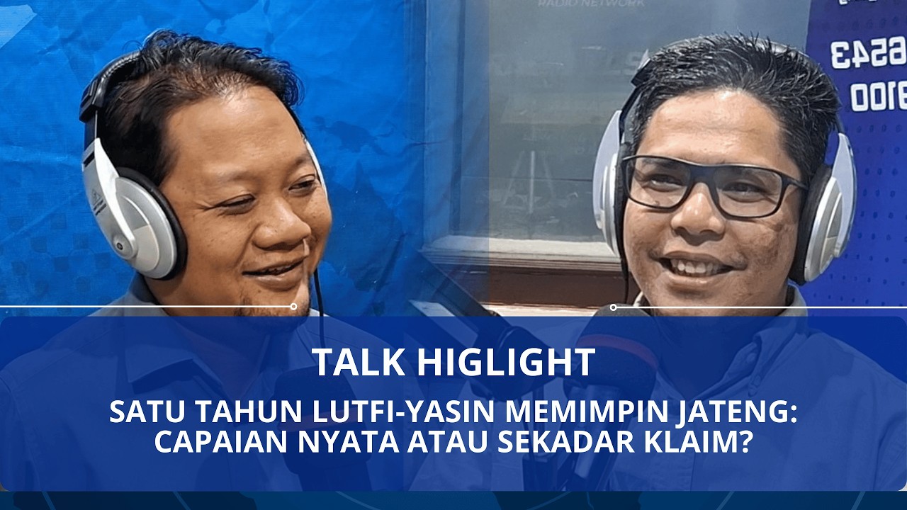 Satu Tahun Lutfi-Yasin Memimpin Jateng: Capaian Nyata atau Sekadar Klaim?