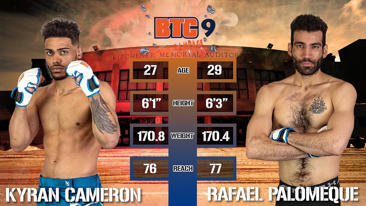 BTC 9: Rampage - Kyran Cameron vs. Rafael Palomeque - Match #4