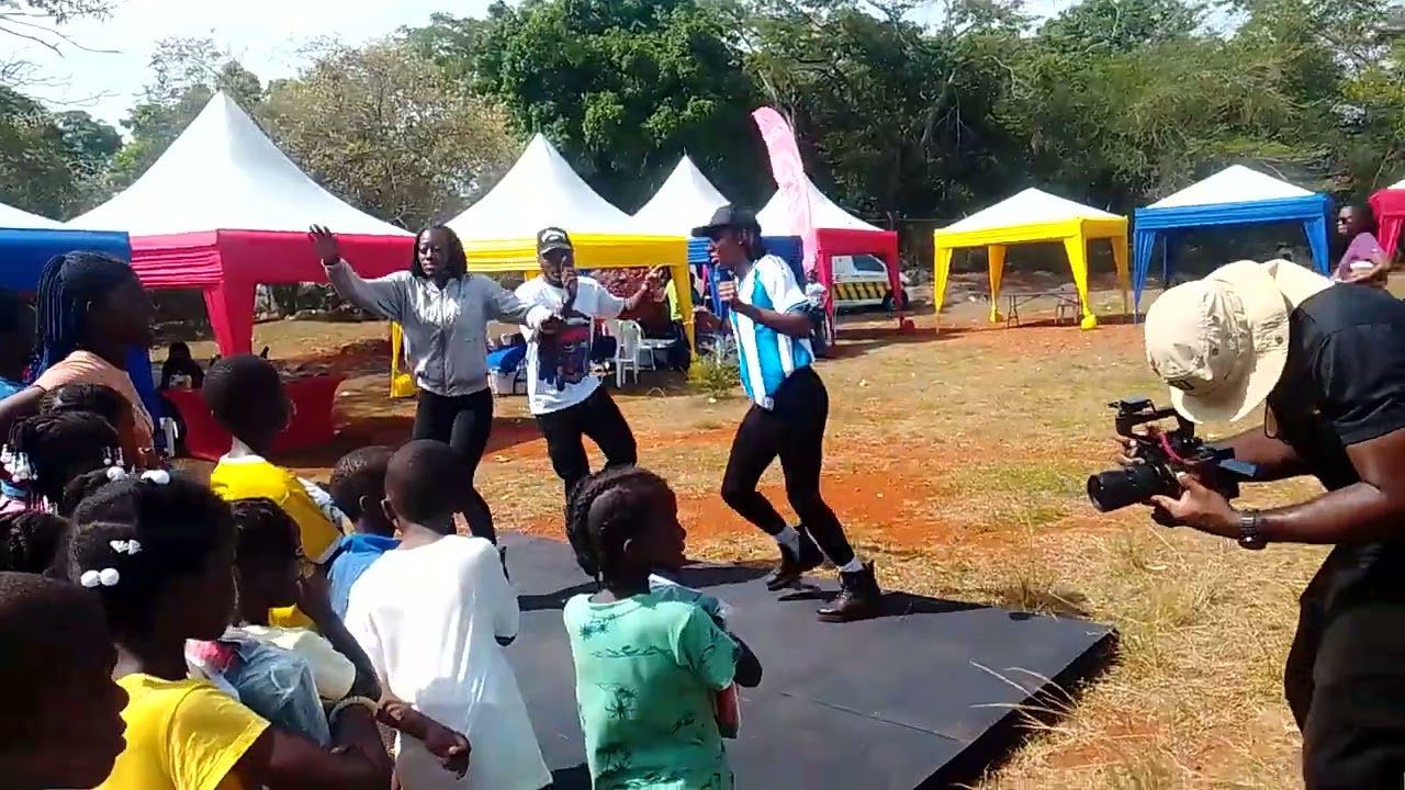 Dancing dynamite| highlights from kitson Town health fair | Thanks Dr. Tuffton