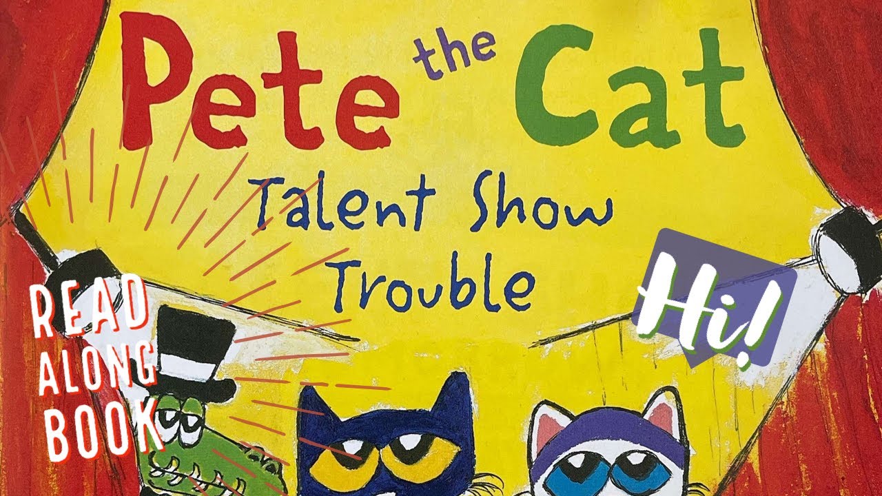 🎸🥁🪄 | Pete the Cat Talent Show Trouble | GoKidz | Read Aloud Book
