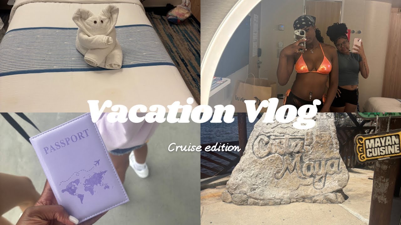 Vacation Vlog: carnival cruise ♡ | girls trip, Mexico, + more