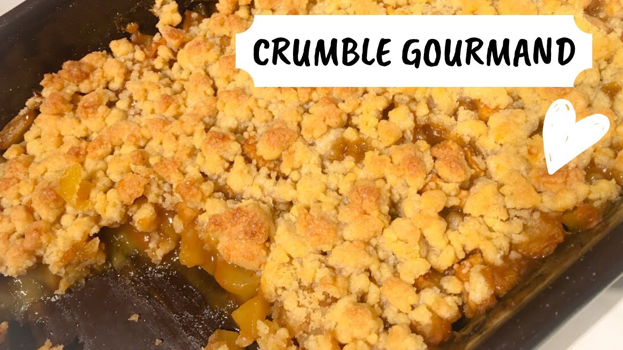 Crumble aux Pommes - Parfumé Vanille et Cannelle  🌴