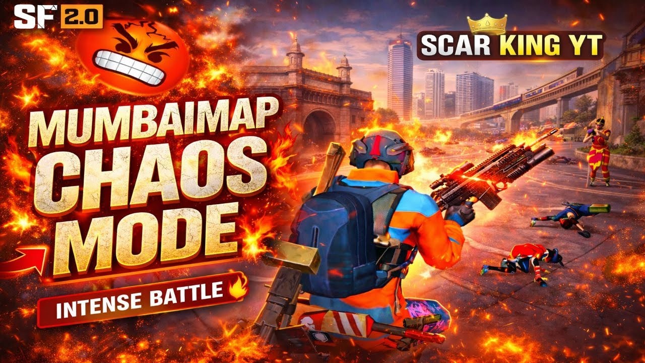Mumbai Map Mayhem 🔥 | Revenge Mode Activated 💥 | ScarFall 2.0 Intense Gameplay