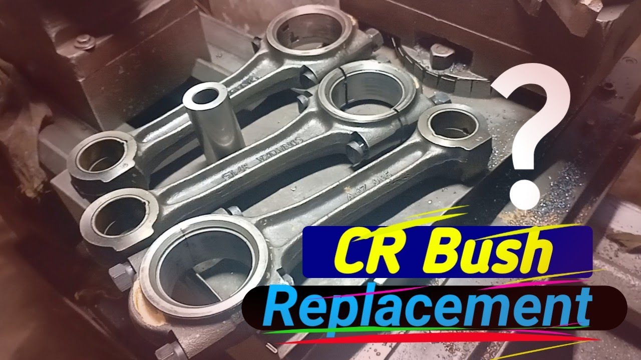 Connecting Rod Bearing Bush Replacement Process| Piston Pin Bearing Bush Zetor HMT. Mechanical Ideas