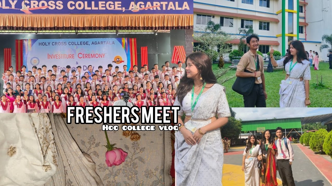 Holy cross college agartala | ~ Freshers programme ~ 29.08.2025 | Episode 8 !!
