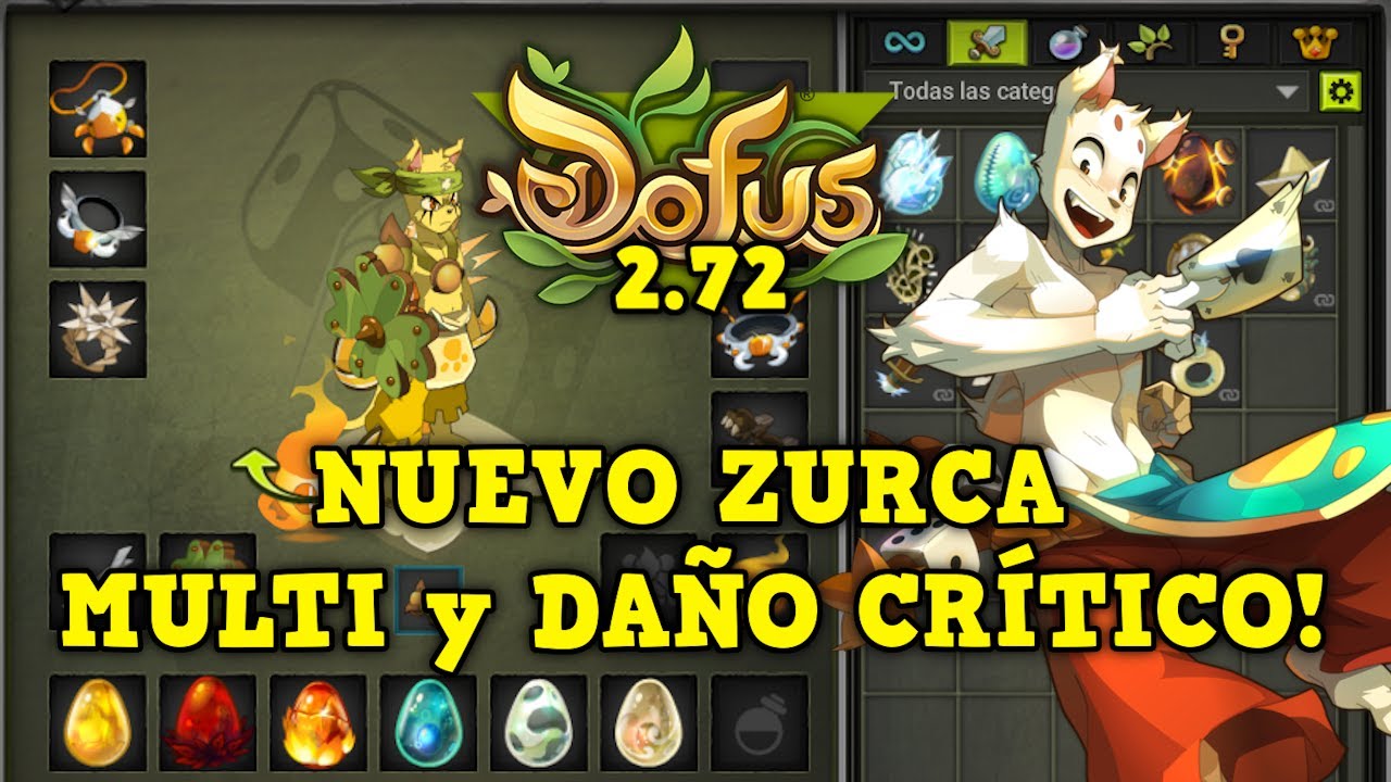 [DOFUS 2.72] EL NUEVO ZURCÁRAK MULTI y DAÑO CRÍTICO ESTÁ INCREÍBLE | Koliseos 1vs1 - Kuyvros-yt