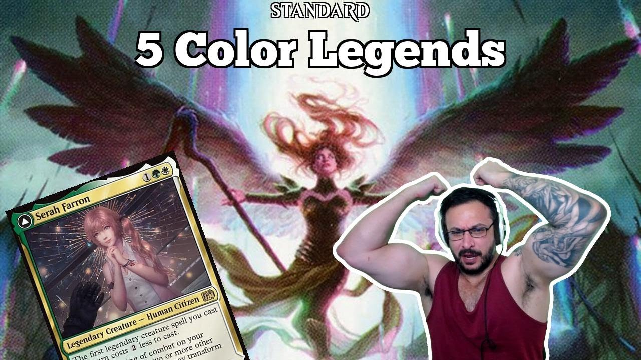 A Creature Deck that can Actually Win?! | 5 Color Legends | Standard Bo3 | Diamond | MTG Arena
