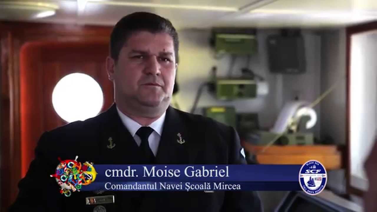 Cmdr. Gabriel Moise despre experienta pe mare cu bricul Mircea