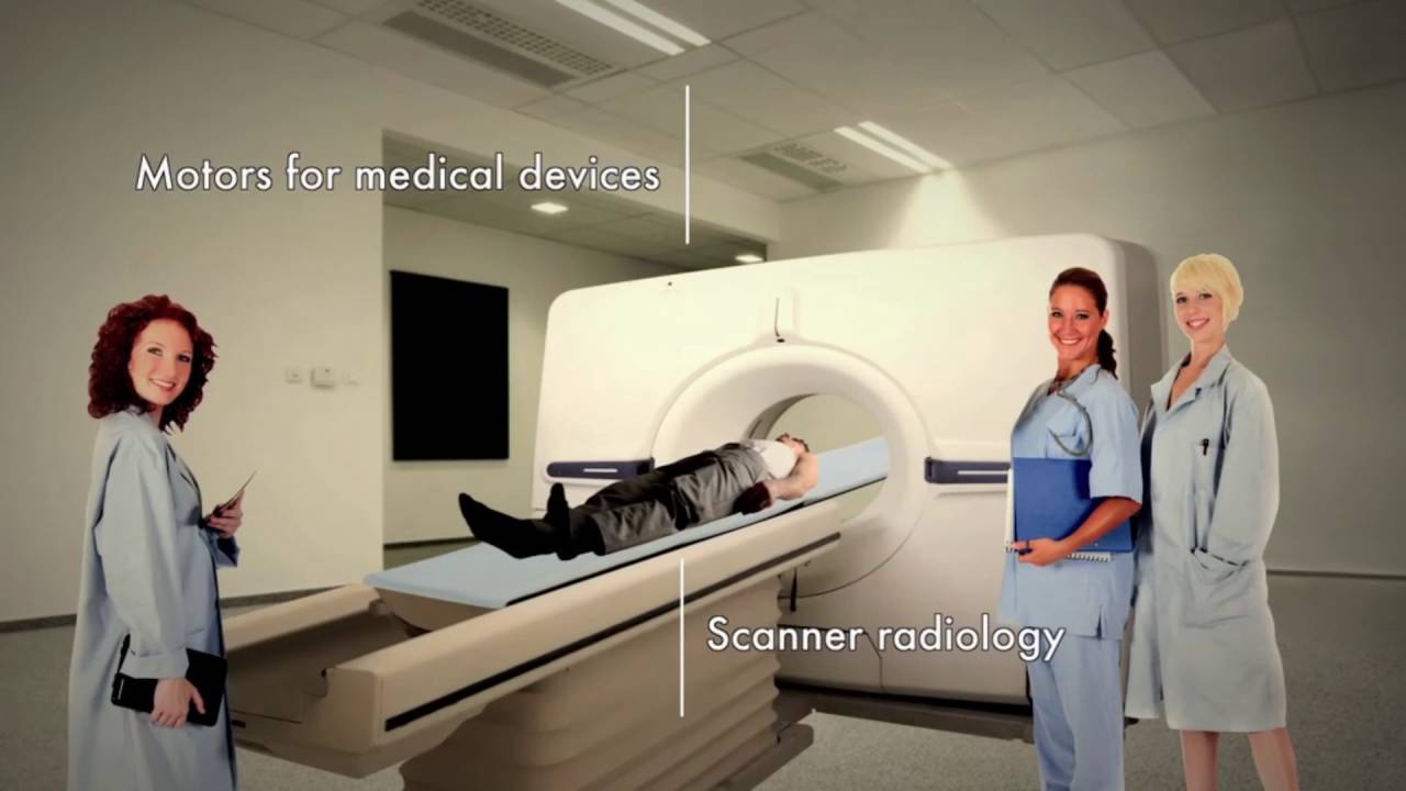 Motors for medical applications: Scanner